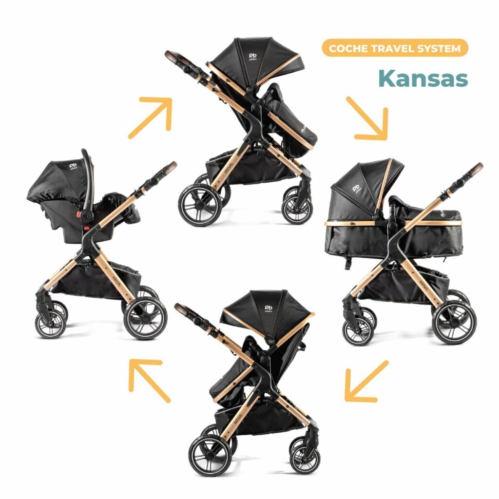 Coche Cuna Travel System Pikaboo Kansas™